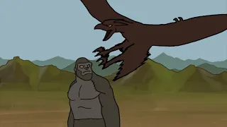 Kong vs Rodan | Animation