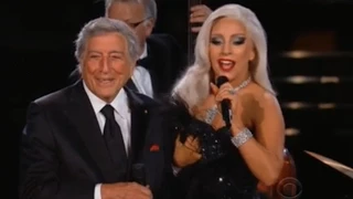 Lady Gaga Performs With Tony Bennett - Grammys 2015