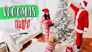 Decorating Our Christmas Tree! VLOGMAS DAY 1 ♡