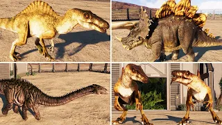 ALL HYBRID DINOSAURS - Jurassic World Evolution 2