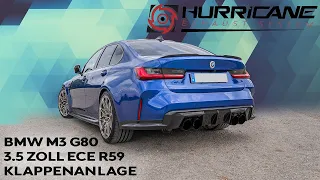 Hurricane Exhaust BMW M3 G80 Competition | Einbau & Sound