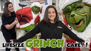 Making a Life-Size Grinch CAKE!