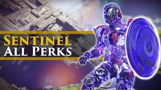 Destiny 2 - Full Sentinel Subclass tree! All Perks! Codex of the Protector/Aggressor