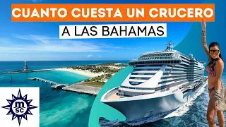 I went on a Cruise from Miami to the Bahamas🇧🇸🛳️ MSC Divina and Ocean Cay