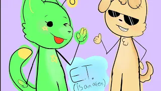 E.T. (Is an alien) - random doodle “animation”