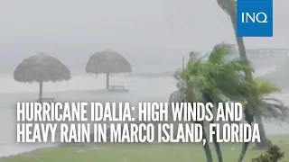 Hurricane Idalia: High winds and heavy rain in Marco Island, Florida