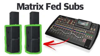 How to Route your Subwoofers from a Matrix