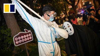 Shanghai Halloween becomes online hit