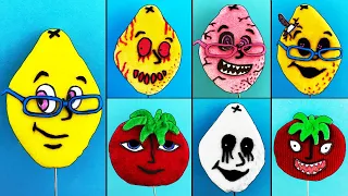 Plush Toys - Ms.LemonS and Mr Tomato - All Bosses & All Endings ⭐ Making ms lemon | Cool Crafts