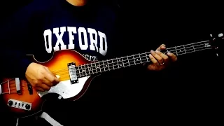 The Beatles - Hey Bulldog (bass cover) Reupload