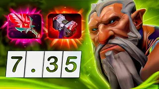 ХУДШИЙ ГАЙД НА LONE DRUID 7.35 | ЛУЧШАЯ СБОРКА НА ДРУИДА !!!