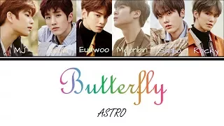 ASTRO - Butterfly (Color Coded Lyrics Han|Rom|Eng)