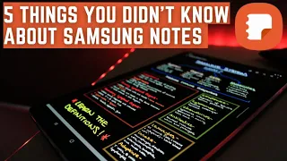 5 Things You Didn't Know About Samsung Notes | Samsung Tab S7+ Demo