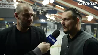 Ettl Bros. im Interview nach der 8. Cage Fight Series (Michael Ettl, Gerhard Ettl)