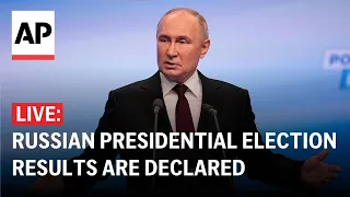 LIVE: Russian election commission declares results of election that Putin hails as a victory