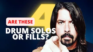 4 AMAZING Drum Fills - DAVE GROHL STYLE