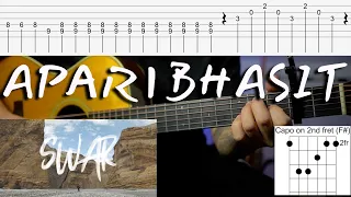 APARIBHASIT | SWAR | Guitar lesson with tabs