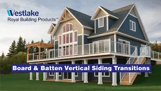 Board and Batten Vertical Siding Transitions
