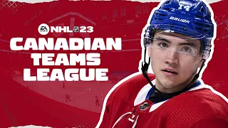 NHL 23 CANADIAN TEAMS LEAGUE DRAFT