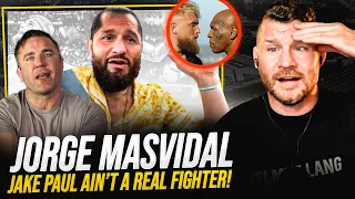 BISPING interviews Jorge MASVIDAL: Chael Sonnen BEEF, Jake Paul vs Mike Tyson, UFC 299 & MORE