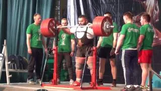 Yarymbash Yevgen squat 485.5kg NO LIFT - Super-Cup of Titans 2016