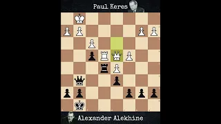 Paul Keres vs Alexander Alekhine | Dresden, Germany (1936)