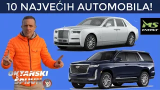 10 najvećih automobila na svijetu!