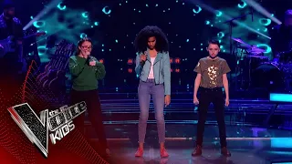 Alice, Ciaran and Pardis Perform 'Symphony': Battles 2 | The Voice Kids UK 2018