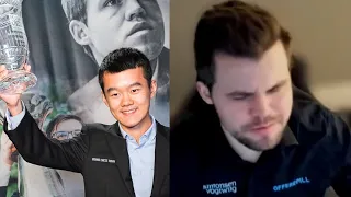 Magnus Carlsen sobre o Ding Liren nos Candidatos 2022 - Legendado