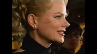 Old News Footage, Moulin Rouge Nicole Kidman nomination announced, With Ewan McGregor