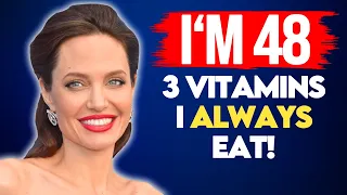 Angelina Jolie (age 48) I Eat These 3 Vitamins to CONQUER AGING