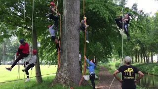 Boomklimmen met Groepje meiden at TheTreeClimbingCompany