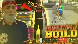 *NEW* 7'0 POINT GUARD BUILD GLITCH in NBA 2K19! IT WILL BREAK THE GAME! BEST CENTER BUILD in NBA2k19