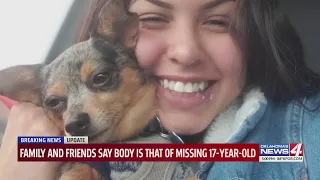 Family, friends say found body is missing Oklahoma teen