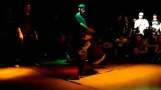 Bboys Vinnie & Neo vs Bboys Admir & Sander @ Raw circles Prelim 2010