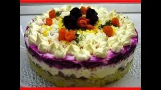 Красиво и вкусно, Сельдь Под Шубой🌷 Видео рецепт салата на новый год селедки под шубой