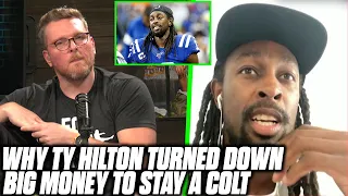 TY Hilton Tells Pat McAfee Why He Turned Down More Money To Stay A Colt