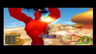 Kingdom Hearts 2.5 Remix Jafar Genie Boss Battle