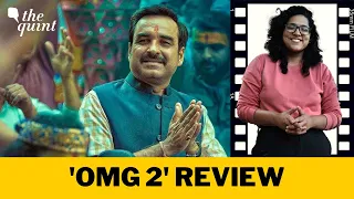 'OMG 2' Review: Pankaj Tripathi and Akshay Kumar Film Is Astute & Fun | The Quint
