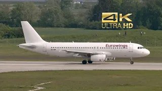 Airbus A320-232 from Eurowings Avion Express Malta 9H-AMK departure at Munich Airport MUC EDDM