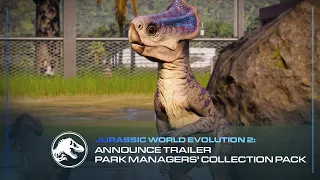 Microceratus - Jurassic World Evolution 2  Park Managers’ Collection Pack   Announce Trailer