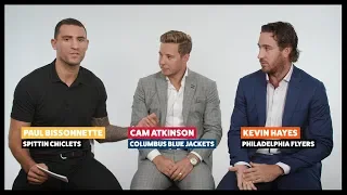 Fun with Biz: Cam Atkinson and Kevin Hayes play Would you Rather?