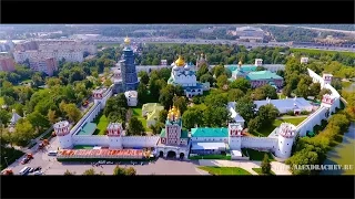 Новодевичий монастырь, Москва || Novodevichy Convent, Moscow, Russia || аэросъемка