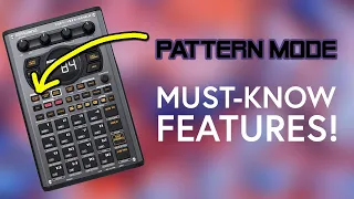 3 MUST KNOW pattern features | SP404-MK2 tutorial