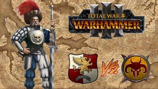 GREATSWORDS RETURN! Empire vs Beastmen - Total War Warhammer 3