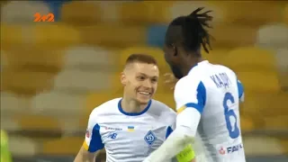 Динамо – Колос - 2:0. Гол: Цыганков (54')