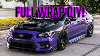 15+ WRX WRAP DIY!