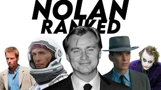 Christopher Nolan Movies RANKED | Best & Worst