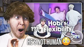 HE'S NOT HUMAN! (Hobi's Flexibility is Insane | Reaction)