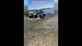 Trx4 Bronco under water